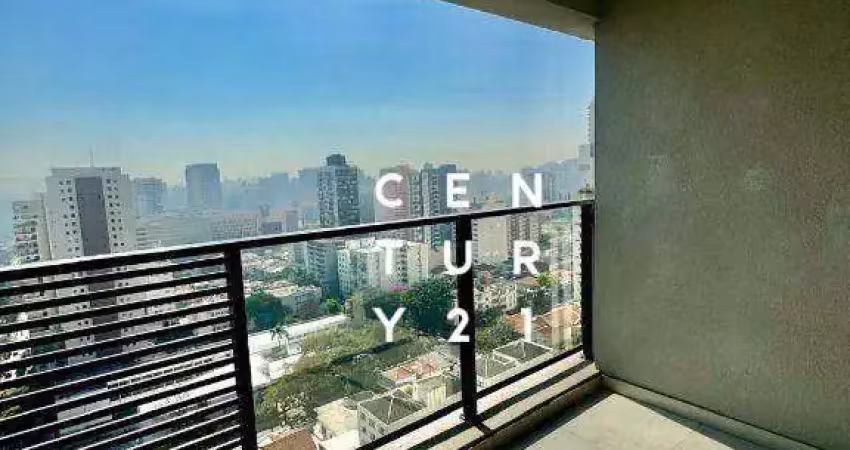 Apartamento com 1 dormitório à venda, 28 m² por r$ 460.000,00 - pompeia - são paulo/sp