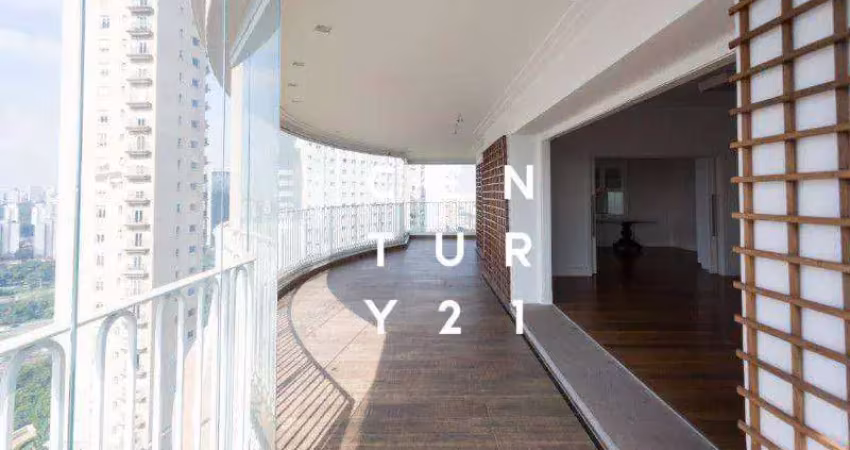 Apartamento com 4 dormitórios à venda, 427 m² por r$ 6.000.000,00 - panamby - são paulo/sp