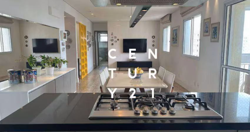 Apartamento com 2 dormitórios à venda, 125 m² por r$ 1.220.000,00 - condomínio mairare - são paulo/sp