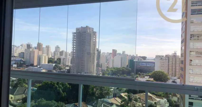 Apartamento com 1 dormitório à venda, 35 m² por r$ 640.000,00 - perdizes - são paulo/sp