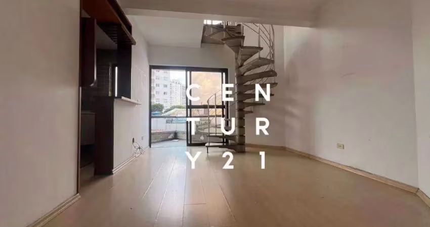 Apartamento duplex com 1 dormitório à venda, 60 m² por r$ 460.000,00 - aclimação - são paulo/sp