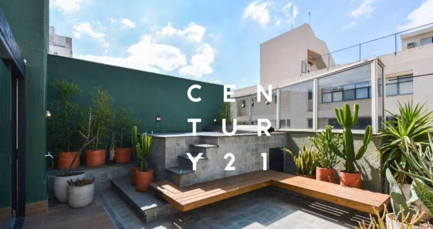 Cobertura com 2 dormitórios à venda, 112 m² por r$ 1.750.000,00 - pinheiros - são paulo/sp