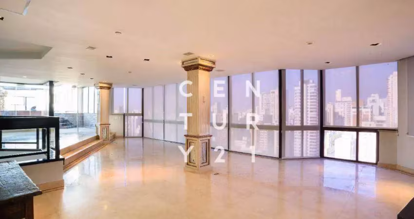Apartamento com 4 dormitórios à venda, 590 m² por r$ 4.700.000,00 - perdizes - são paulo/sp