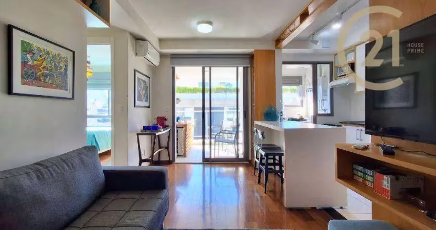 Apartamento com 2 dormitórios para alugar, 55 m² por r$ 7.748,00/mês - vila madalena - são paulo/sp