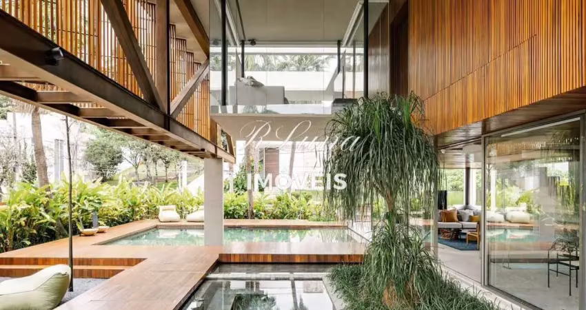 Casa  nova de alto padrão em condomínio residencial em alphaville com 4 suítes- barueri-sp