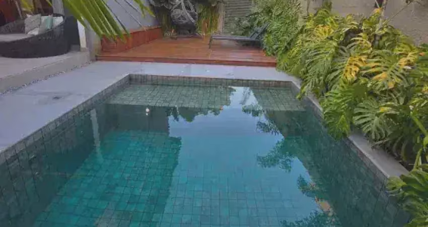 Sobrado para venda possui 210 m² com 4 quartos sendo 2 suites no bairro jardim botânico - rj