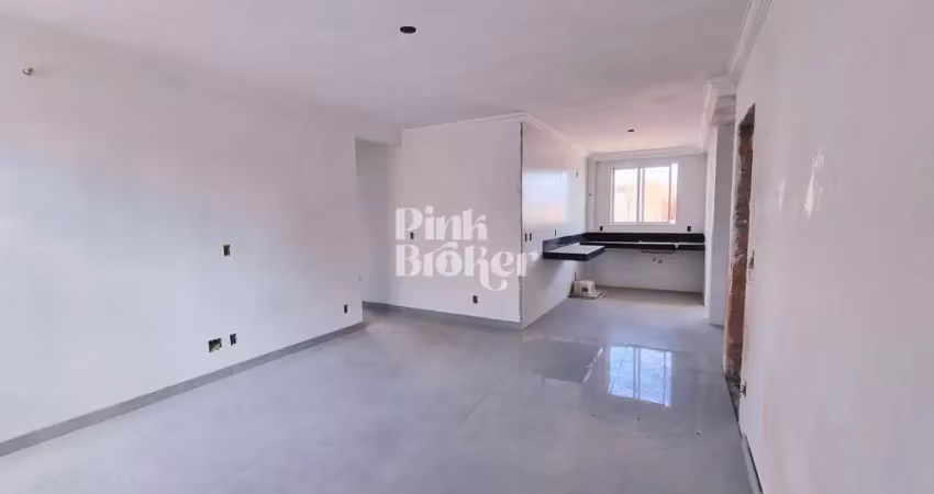 Apto novo à venda de 3 quartos sendo uma suíte, duas vagas de garagem, elevador, localizado no bair