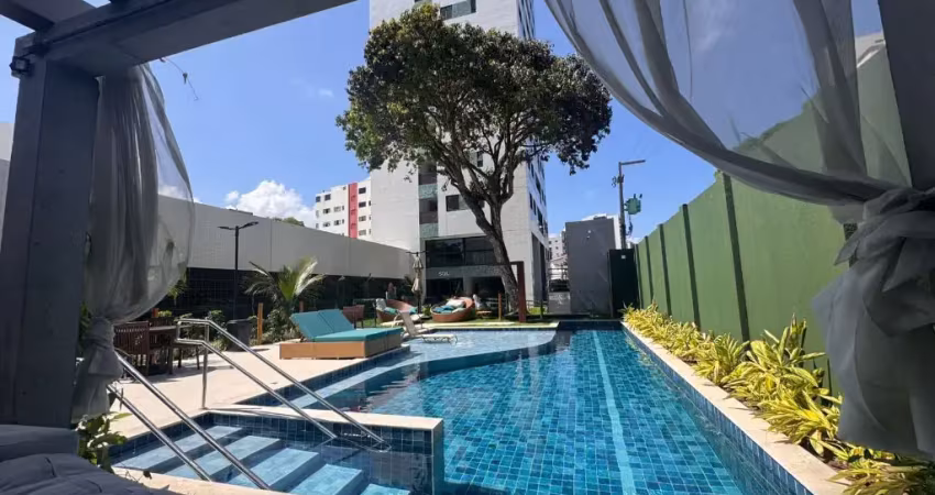 Oportunidade em candeias prince- 67m²-nascente-andar coworking-espaço relax-alto-lazer completo-garagem e muito mais.