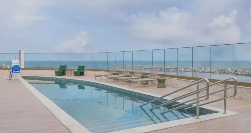 Eo- parque do cais| apartamento de 1 quarto no prédio mais exclusivo de recife
