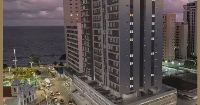 Gd - alto padrão em frente a pracinha de boa viagem | edf. times square | 1 e 2 quartos.