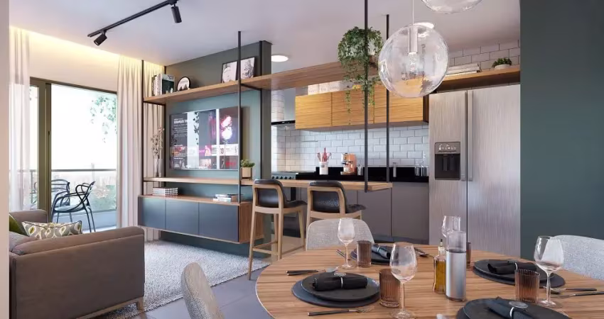 Em-luciano friedheim  3 quartos com 68m², varanda gourmet e acabamento premium em casa forte