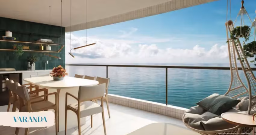 Em-terrazza beira mar | moderno e sustentável: conforto à beira-mar com vista deslumbrante!
