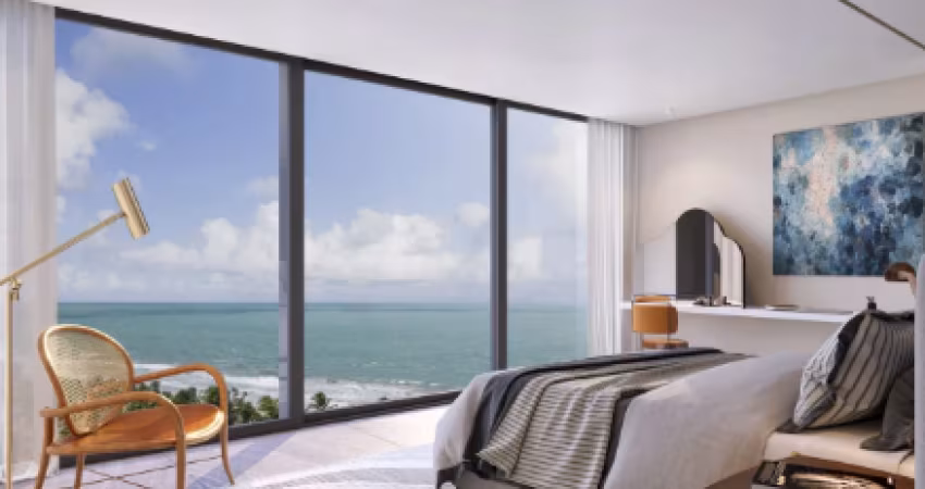 Essenza paiva 3 suítes com 175m², vista para o mar e lazer exclusivo no melhor do paiva
