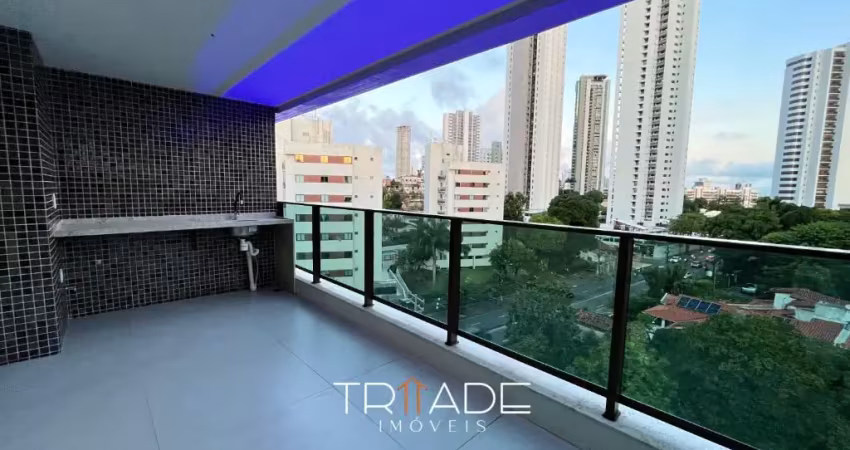 Hrs | edifício terrazza apipucos, apartamento 4 quartos, 2 suítes, 139m² | lazer completo