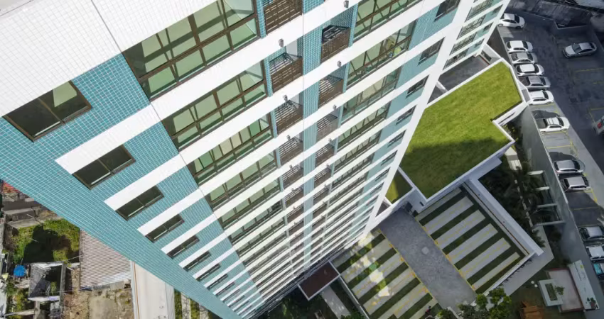 50m² - 2 quartos - ótima localização - bairro da tamarineira.  lazer completo