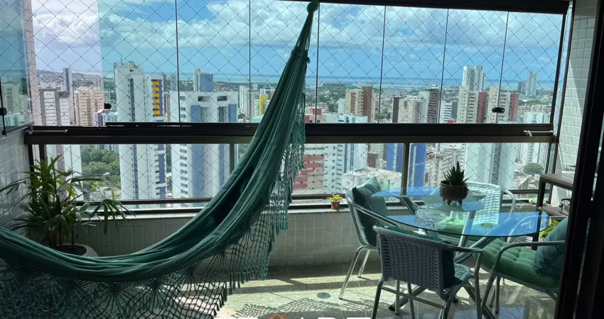 Alto padrão nas graças | andar alto | 04 quartos com 02 suítes | padrão moura dubeux