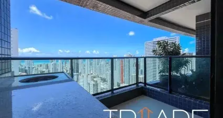 Apartamento alto padrão em boa viagem 3 quartos | 2 suítes | 2 vagas - terrazza boa viagem (est)