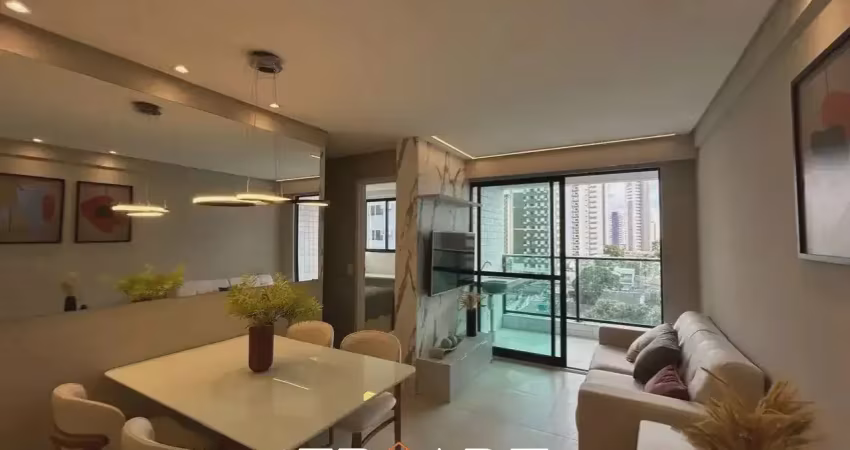 Belém boulevard | lançamento em campo grande | 03 quartos com 73m² | varanda gourmet