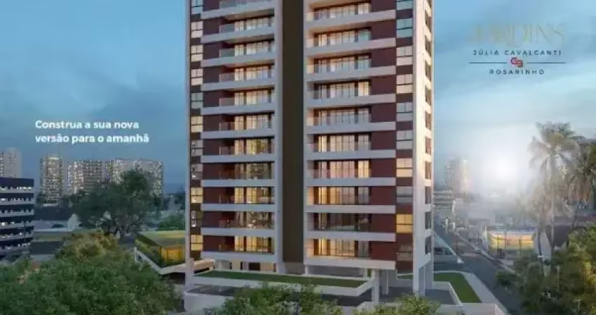Jardins julia cavalcanti rosarinho | apartamento 4 quartos, 2 suítes,  3 vagas | padrão gabriel bacelar