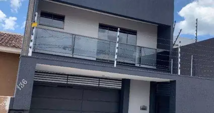 Sobrado de 3 dormitorios com suite e churrasqueira em jardim san raphael v