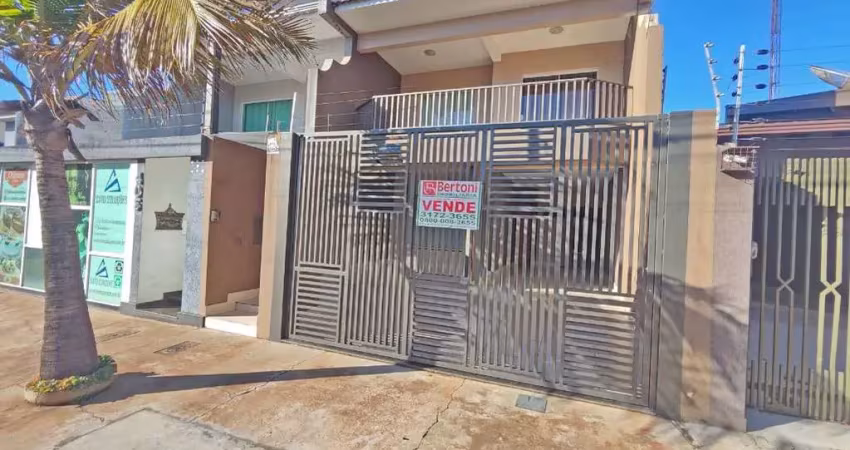 Sobrado a venda no conjunto centauro, arapongas: 3 dormitorios, 2 suites, churrasqueira e mais!