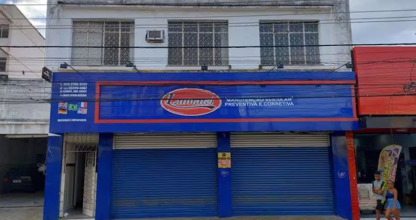 Alugo loja 310m² - testada 7m - av. nilo peçanha - nova iguaçu