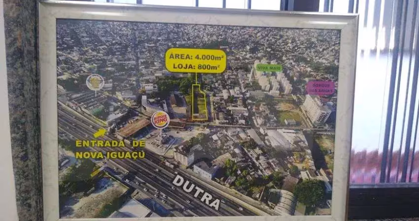 Área 4.800m² - frente a rodovia presidente dutra - nova iguaçu