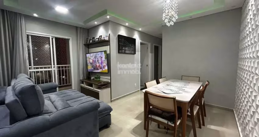 Apartamento reformado, 2 dormitórios, ótima localização pertinho do campolim!