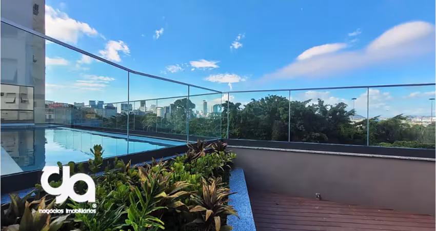 Vendo lindo e moderno studio com 38m², 1ª locação na rua do russel, glória