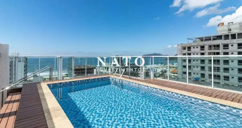 Apartamento mobiliado na praia brava – 110m², 3 dormitórios, 2 vagas, a 170m do mar