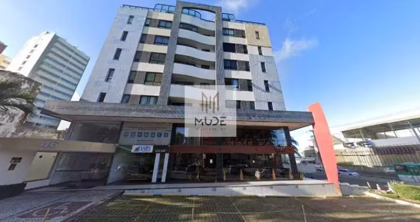Cobertura duplex finamente decorada com vista mar total à venda na pituba - 2 quartos, piscina privativa e 86m²! porteira fechada.