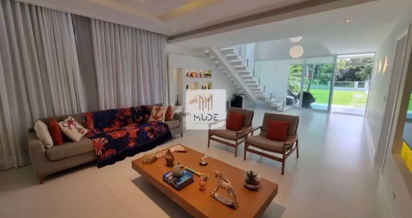 Casa de luxo à venda em guarajuba | 6 suítes, 540m², porteira fechada- condomínio dos corais - guarajuba - camaçari - litoral norte - bahia