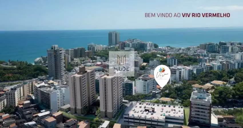 Viv rio vermelho direcional - apartamentos 1, 2, 3 quarto com suíte 38 à 60,86m² - à venda no rio vermelho