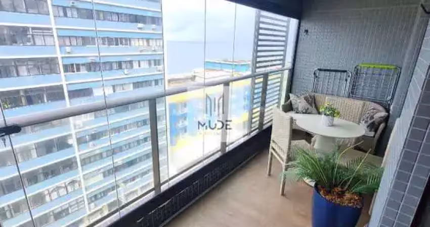 Smart farol da barra - apartamento de 1 quarto com suíte e 62m², 2 varandas com reike, vista mar - a venda na barra