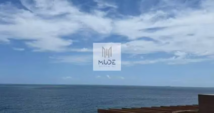 House barra - quarto e sala - 28,88m² - mobiliado - varanda gourmet - vista mar - á venda na barra