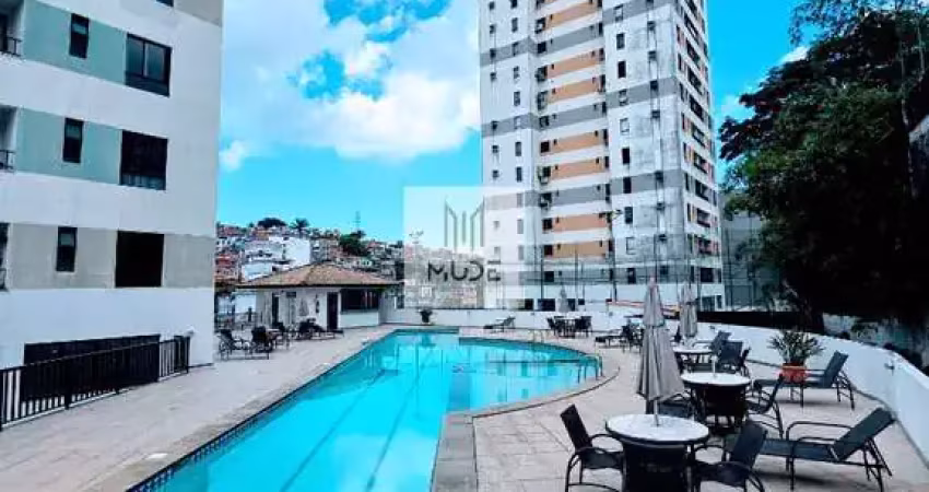 Apto 2 quartos, suíte - à venda em brotas - condomínio solar do acupe- 60m² e total infraestrutura de lazer.