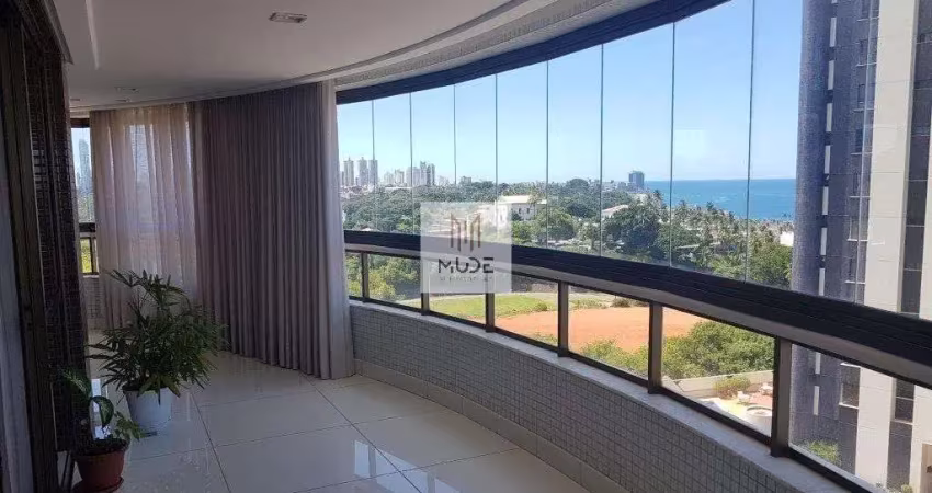 Mansão bernardo bertolucci em ondina, salvador-ba com 4 suítes, 312m² e 4 vagas de garagem!