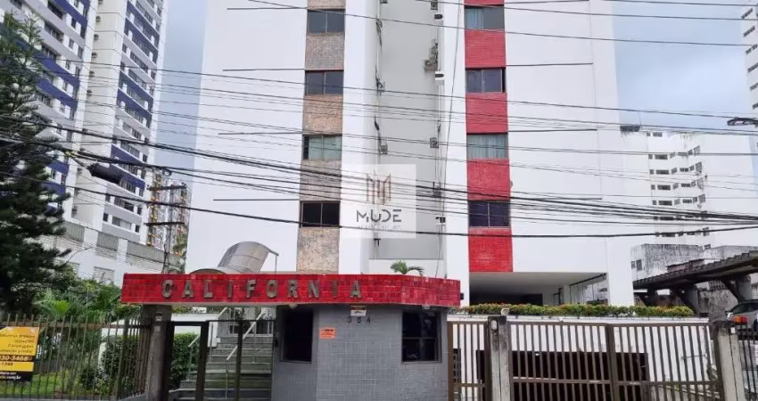 Apartamento 3 quartos, 1 suítes, 95m² área privativa, condomínio califórnia, á venda na pituba.