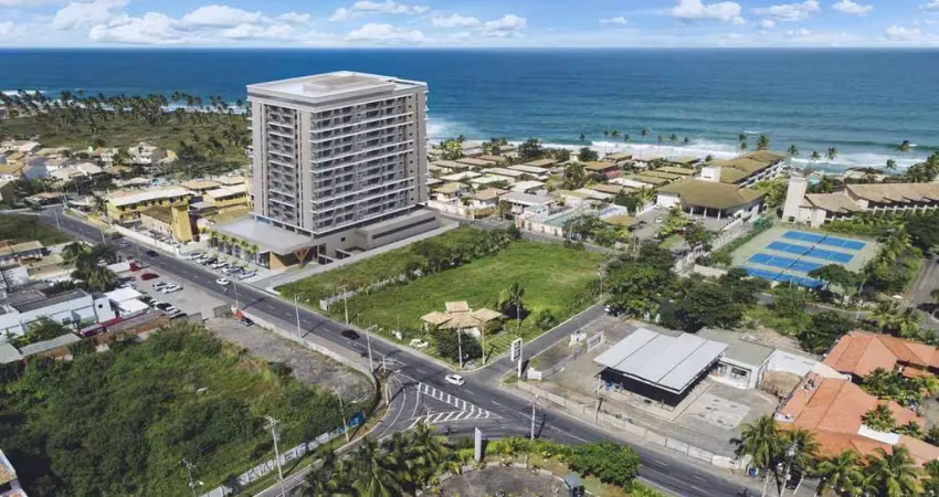 Premium stella maris - studio, 1/4 e 2/4 com o mar aos seus pés. tipologias de 46 a 70m² - venda em salvador / ba no bairro stella maris -santa helena