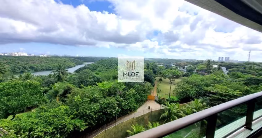 Parque tropical, apto 3 ou 4 suítes com closet e varandão gourmet, 115 e 155m², 3 vagas, vista mar e parque | à venda - patamares