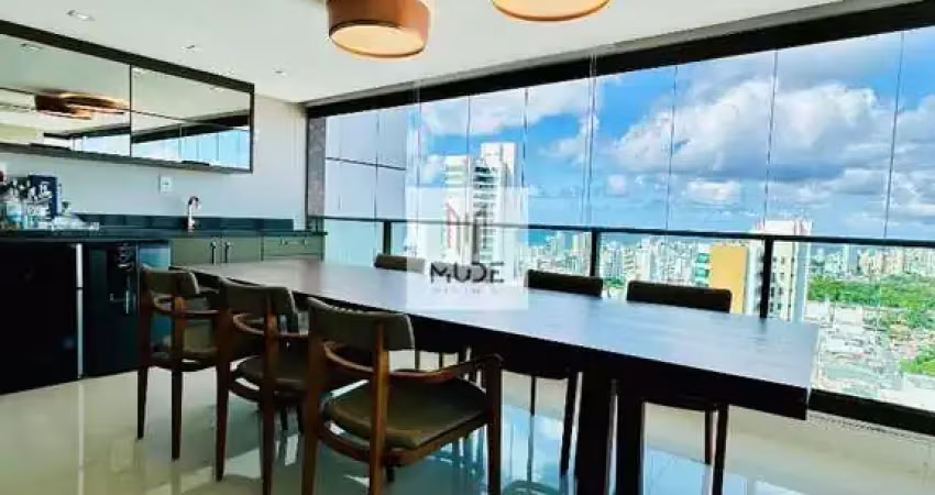 Maison place vendome - apartamento com 164m² e 4 suítes no caminho das árvores - porteira fechada - salvador bahia