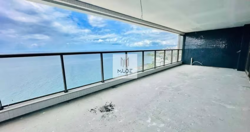 Undae ocean - apartamento com 303m², 4 amplas suítes de alto luxo em ondina, salvador - vista e acesso privatido eterno ao mar!