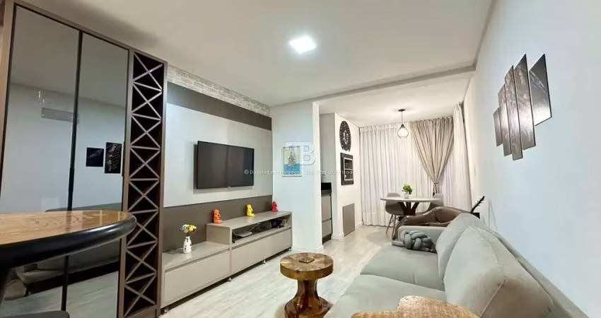 Apartamento mobiliado com suíte e churrasqueira no jardim américa, chapecó