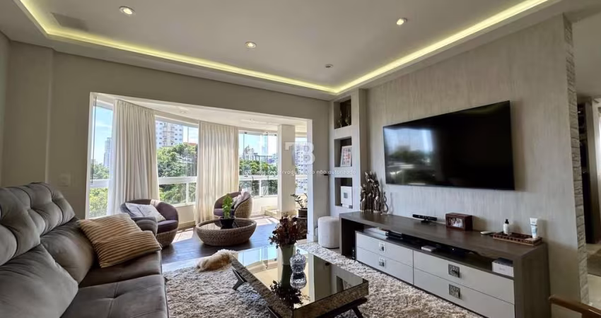 Apartamento mobiliado com 3 suítes no Centro de Chapecó