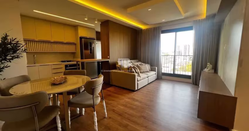 Apartamento mobiliado com 2 quartos no centro de chapecó