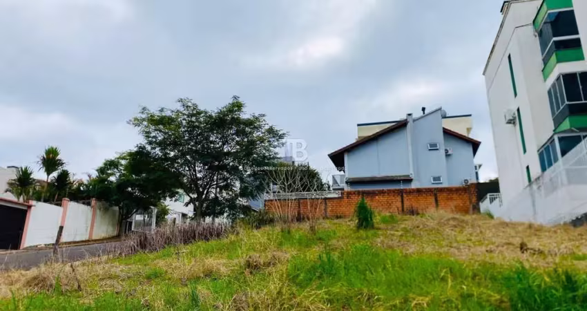 Terreno de esquina à venda no passo dos fortes, chapecó, com acesso asfaltado