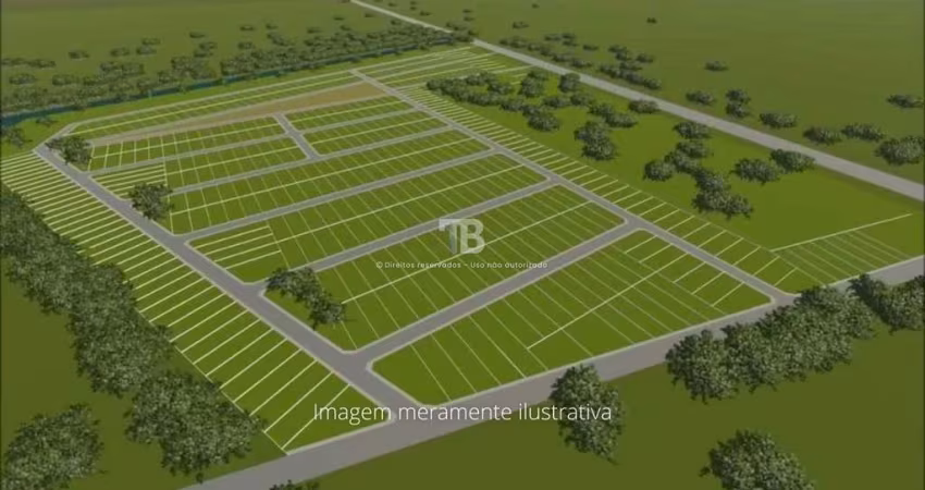 Terreno com 599 metros quadrados no Loteamento Água Santa