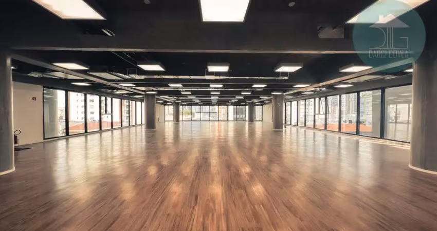 Conjunto comercial 779m² para locação em pinheiros - sp