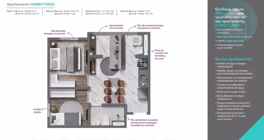 Apartamento com 2 quartos à venda na Barra Funda, São Paulo 