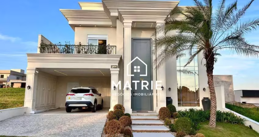 Sobrado com 3 dormitórios à venda, 240 m² por r$ 3.000.000,00 - london park - indaiatuba/sp